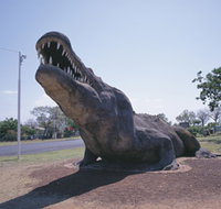 Crocodile Statue - Palm Beach Accommodation