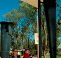 Charleville - Steiger Vortex Rainmaking Guns - Palm Beach Accommodation
