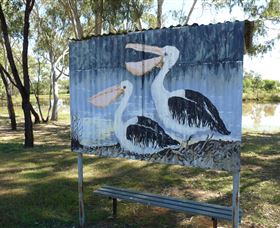Jericho Murals - Palm Beach Accommodation 1