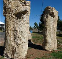Fossilised Forrest Sculptures - Palm Beach Accommodation