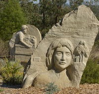 Heritage Sculptures at Pensioners Hill Lookout - Palm Beach Accommodation