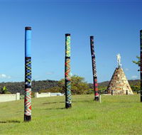Maclean Tartan Power Poles - Palm Beach Accommodation