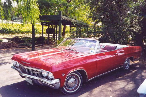 CHEVY CONVERTIBLE Package For 2 People- Wine Lunch Cheese & Chocolate From Melb. - Palm Beach Accommodation 1