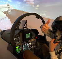 F-18 Combat Fighter Flight Simulator 60 minutes - Palm Beach Accommodation