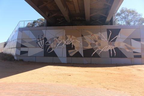 Berri Bridge Mural - Palm Beach Accommodation 0