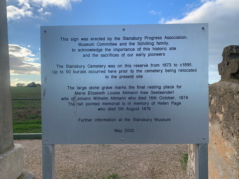 Stansbury Historic Cemetery - Palm Beach Accommodation 2