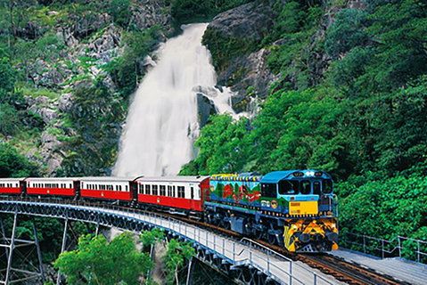Kuranda Scenic Railway, Skyrail, Great Barrier Reef Helicopter Tour And Cruise - Palm Beach Accommodation 3