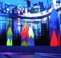 Family Fun Centres Black Light Mini Golf - Palm Beach Accommodation