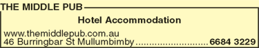 The Middle Pub - Palm Beach Accommodation 6