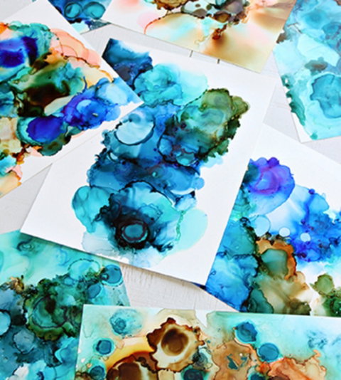 Alcohol Ink Art Class - Palm Beach Accommodation 0