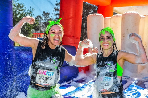 The 5K Foam Fest - Perth - Palm Beach Accommodation 1