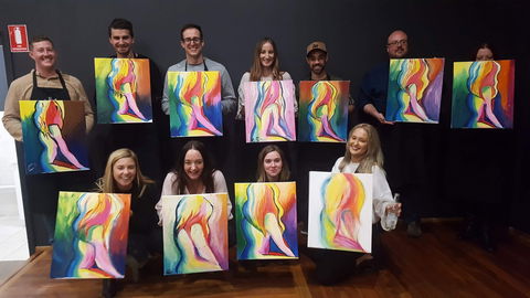 Paint And Sip Experience - Palm Beach Accommodation 1