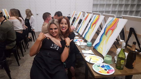 Paint And Sip Experience - Palm Beach Accommodation 2