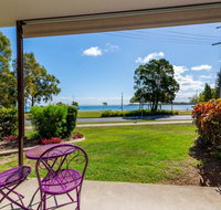 Ground Floor with water views and pool - Palm Beach Accommodation