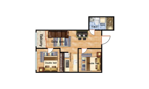 Southbank Biz-Biz Hotel Apartment - Palm Beach Accommodation 15