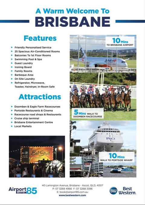 Best Western Airport 85 Motel - Palm Beach Accommodation 21