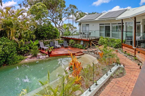 A Tropical Family Oasis In Sunshine Beach - Palm Beach Accommodation 4