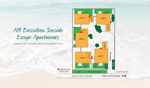 API Busselton Seaside Escape Apartments - Palm Beach Accommodation 4