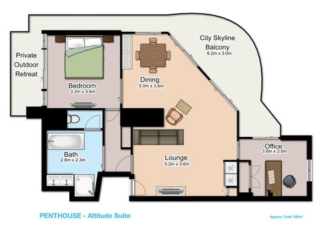 The Point Brisbane Hotel - Palm Beach Accommodation 35