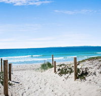 Walk to Surf Beach - Ground floor apartment - Bribie Horizons Boyd St Woorim - Palm Beach Accommodation