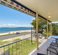 Water Views - Top Floor -Clearview Apartments South Esp Bongaree - Palm Beach Accommodation