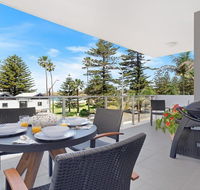 Bathers at the Beach - across from Surf Beach - Palm Beach Accommodation
