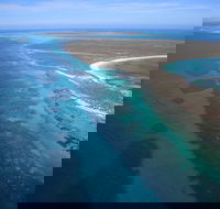 Pink Lake  Abrolhos Islands Scenic Flight - Palm Beach Accommodation