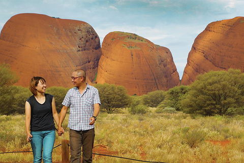 Ayers Rock 4 Tour Combo: Complete Uluru Base Walk At Sunrise, Valley Of The Winds At Sunrise, Kata Tjuta Sunset And Uluru Sunset - Palm Beach Accommodation 0