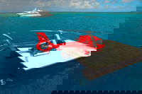 Cruise out and Cruise return plus 10 minute Scenic Flight, Cairns