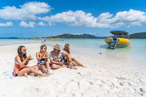 Ocean Rafting Tour To Whitehaven Beach, Hill Inlet Lookout & Top Snorkel Spots - Palm Beach Accommodation 0