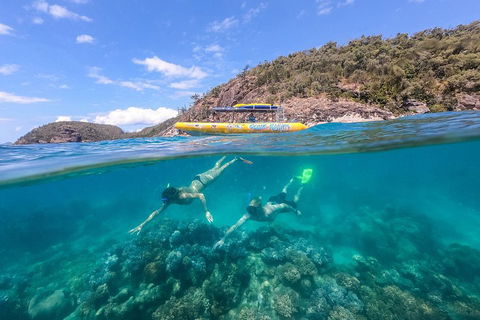 Great Barrier Reef Scenic Flight And Ocean Rafting Whitehaven Beach Day Trip - Palm Beach Accommodation 0