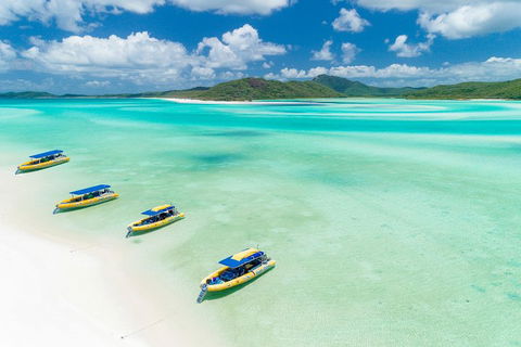 Great Barrier Reef Scenic Flight And Ocean Rafting Whitehaven Beach Day Trip - Palm Beach Accommodation 2