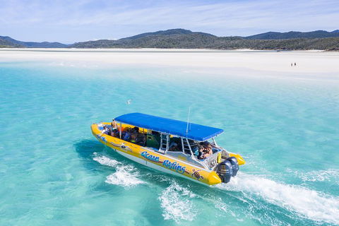 Great Barrier Reef Scenic Flight And Ocean Rafting Whitehaven Beach Day Trip - Palm Beach Accommodation 5